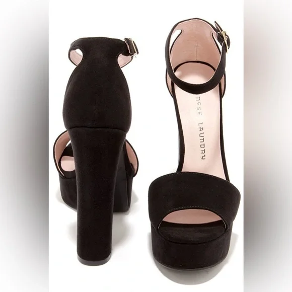 Chinese Laundry Women's Avenue Platform Dress Sandal, Black 9.5 - Picture 2 of 7